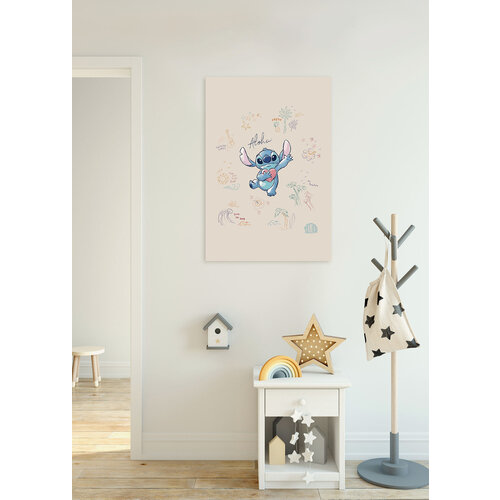 Lilo en Stitch Stitch Canvas - 60x90 cm - Disney Lilo en Stitch Stitch Canvas - 60x90 cm - Disney
