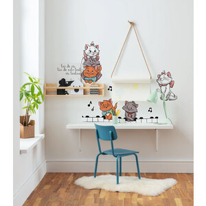 Marie Cat Aristocats Muursticker 50x70 cm - Disney