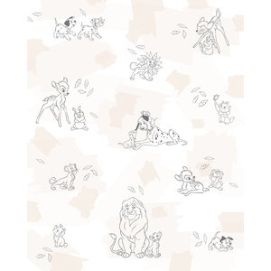 Marie Cat Disney Dieren Vlies Behang - 200x250 cm - Disney Animals