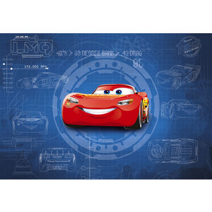 Cars Disney Cars Behang McQueen - 368x254 cm