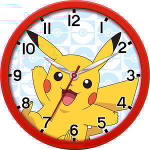 Pokemon Pokemon Wandklok - Pikachu