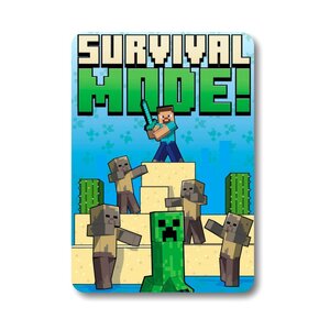 Minecraft Minecraft Fleece Deken  - Survival Mode