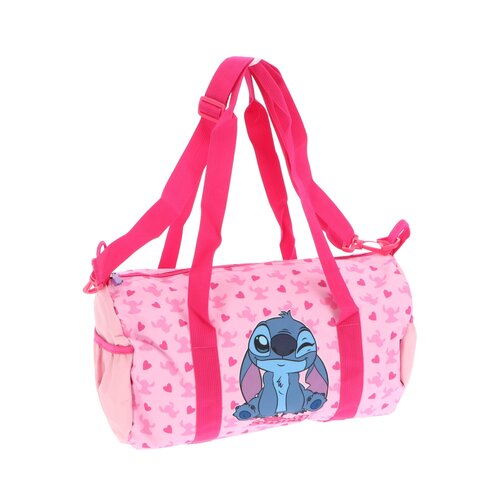 Lilo en Stitch Stitch Weekendtas - Roze - Disney Lilo en Stitch Stitch Weekendtas - Roze - Disney