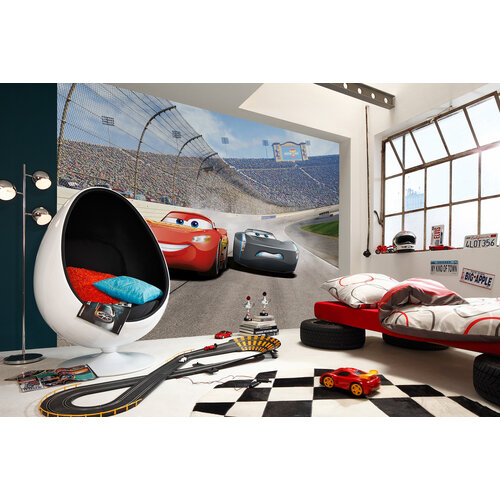 Cars Disney Cars Behang Curve - 368x254 cm Cars Disney Cars Behang Curve - 368x254 cm