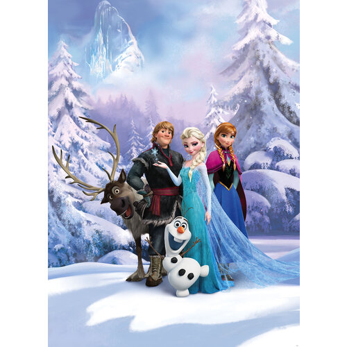 Frozen Disney Frozen Behang - 184x254 cm - Winter Land Frozen Disney Frozen Behang - 184x254 cm - Winter Land