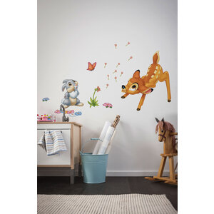 Bambi Bambi en Stampertje Muurstickers 50x70 cm - Disney