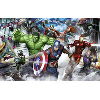 Avengers Vlies Behang Assemble - 400x250 cm - Marvel