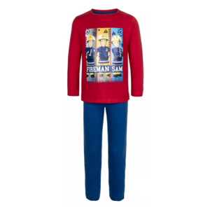 Brandweerman Sam Brandweerman Sam Pyjama - Katoen - Maat 122/128 Brandweerman Sam Brandweerman Sam Pyjama - Katoen - Maat 122/128