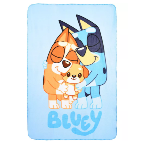 Bluey Bluey Fleece Deken - Family Bluey Bluey Fleece Deken - Family