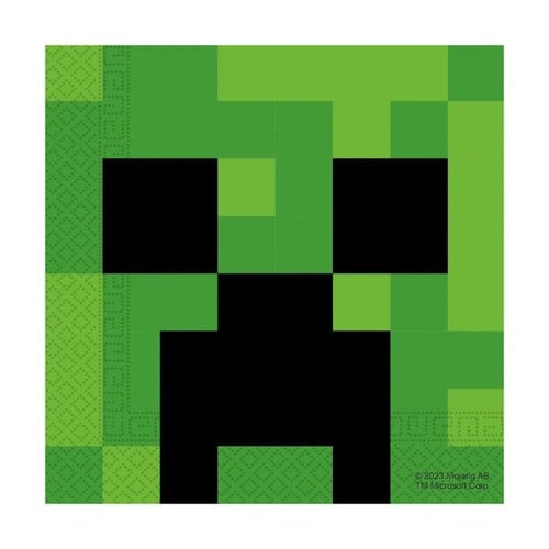 Minecraft 20 Minecraft Servetten - FSC Minecraft 20 Minecraft Servetten - FSC