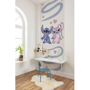 Lilo en Stitch Stitch en Angel Vlies Behang - 100x250 cm - Disney