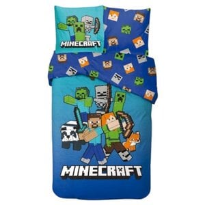 Minecraft Minecraft Dekbedovertrek 140x200 - Block World