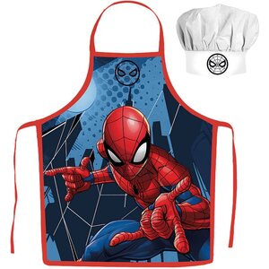 Spiderman Spiderman Keukenschort met Koksmuts - Marvel