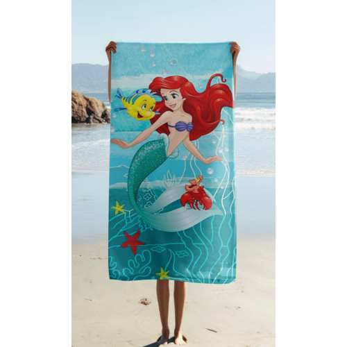 Disney Princess Disney Princess Ariel Badlaken / Strandlaken - Katoen