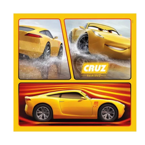 Cars Disney Cars 3 in 1 Puzzel - 3 x 48 stukjes - Clementoni Legpuzzel