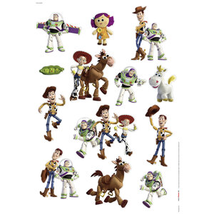 Toy Story Toy Story Muurstickers 50x70 cm - Disney