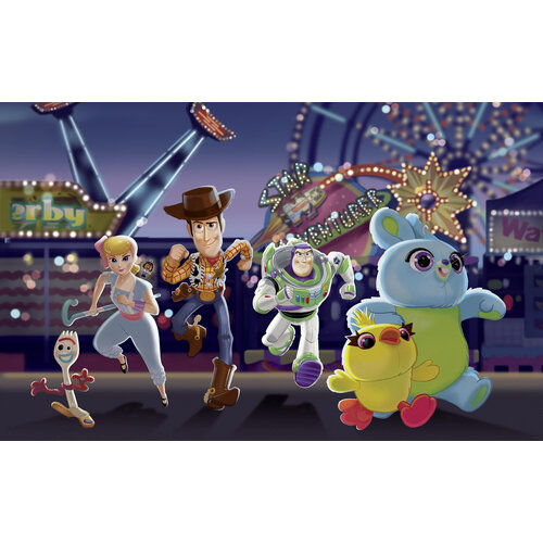 Toy Story Toy Story Vlies Behang Team - 400x250 cm - Disney