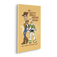 Toy Story Canvas - 40x60 cm - Woody en Buzz Lightyear