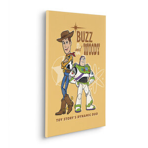Toy Story Toy Story Canvas - 40x60 cm - Woody en Buzz Lightyear