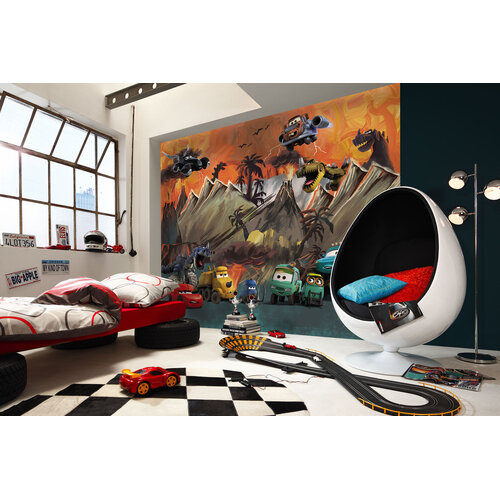 Cars Disney Cars Vlies Behang Carosaurus - 300x250 cm