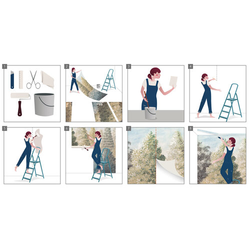 Cars Disney Cars Vlies Poster Behang - 100x250 cm - Beach