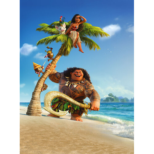 Vaiana Vaiana Vlies Behang - 184x248 cm - Disney