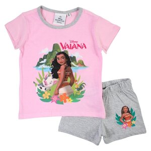 Vaiana Vaiana Shortama - Roze/Grijs - Disney