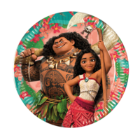 8 Vaiana Gebaksbordjes 20 cm (FSC) - Disney