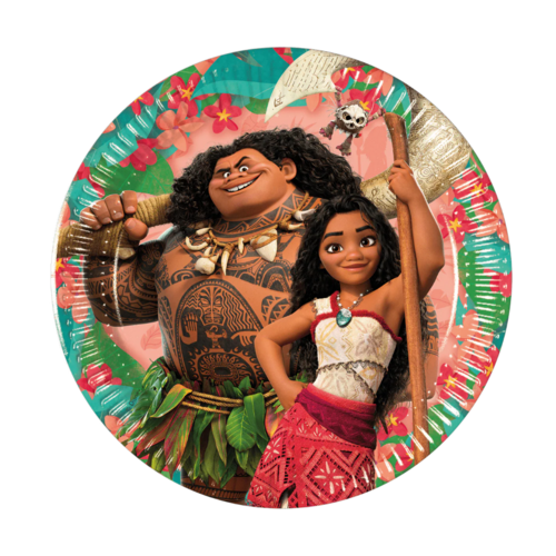 Vaiana 8 Vaiana Gebaksbordjes 20 cm (FSC) - Disney
