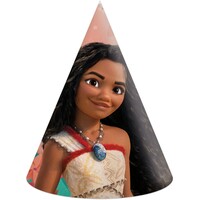 6 Vaiana Feesthoedjes FSC - Disney