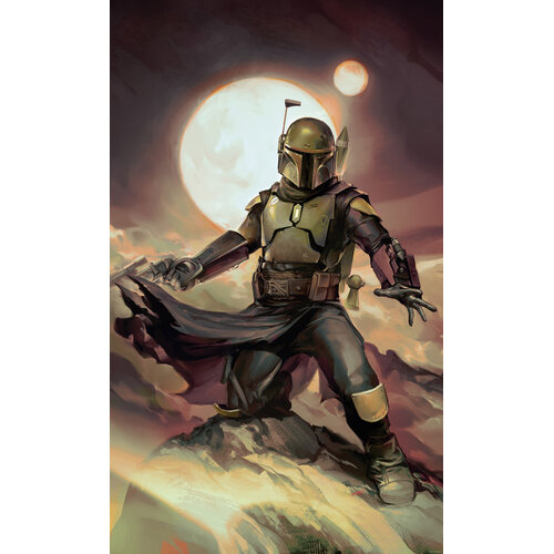 Star Wars Star Wars Vlies Behang Boba Fett - 150x250 cm