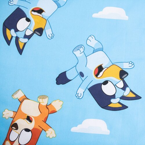 Bluey Bluey Cars Baby / Peuter Dekbedovertrek 100 x 135 cm