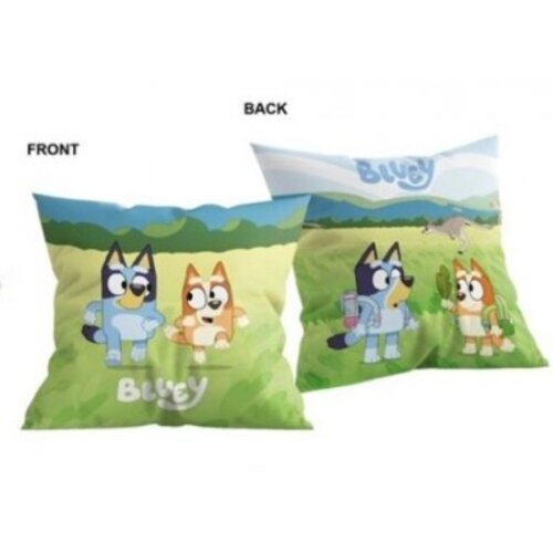 Bluey Bluey Kussen / Sierkussen - Dubbelzijdig Bluey Bluey Kussen / Sierkussen - Dubbelzijdig