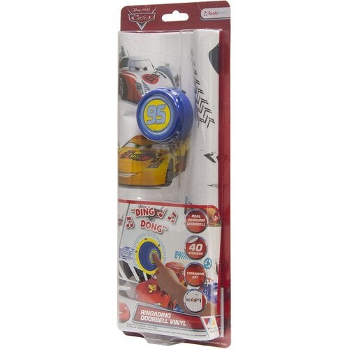 Cars Disney Cars Deurbel met 40 Muurstickers - WorldsApart