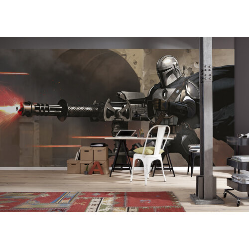 Star Wars Star Wars Vlies Behang - 500x250 cm - Mandalorian Blaster