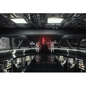 Star Wars Star Wars Vlies Behang - 400x260 cm - Destroyer Deck