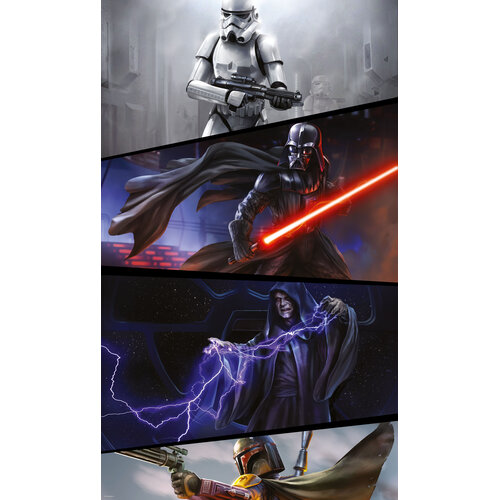 Star Wars Star Wars Vlies Poster Behang - 120x200 cm - Moments