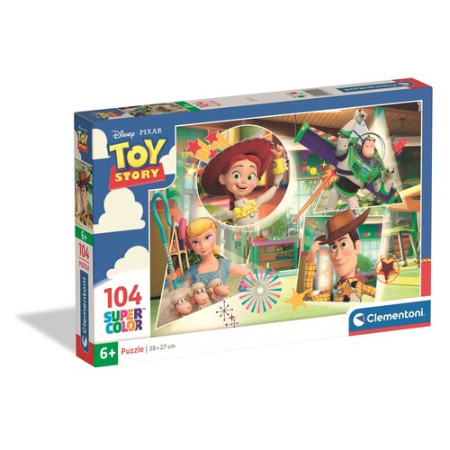 Toy Story Toy Story Puzzel - 104 stukjes - Clementoni Legpuzzel Toy Story Toy Story Puzzel - 104 stukjes - Clementoni Legpuzzel