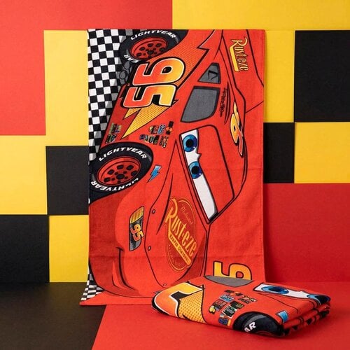 Cars Disney Cars Badlaken / Strandlaken - Sneldrogend Cars Disney Cars Badlaken / Strandlaken - Sneldrogend