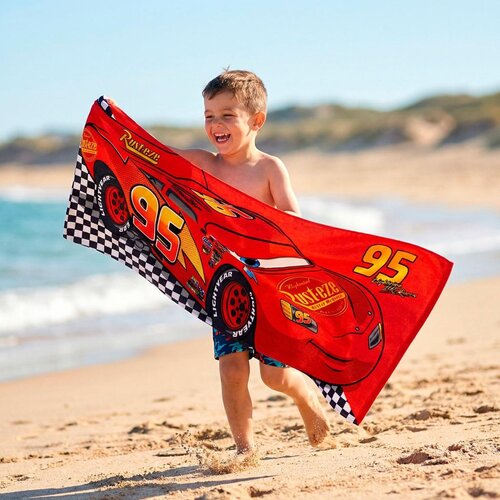 Cars Disney Cars Badlaken / Strandlaken - Sneldrogend Cars Disney Cars Badlaken / Strandlaken - Sneldrogend