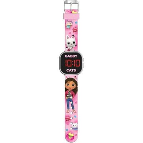 Gabby's Poppenhuis Gabby's Poppenhuis Led Horloge - Digitaal Gabby's Poppenhuis Gabby's Poppenhuis Led Horloge - Digitaal