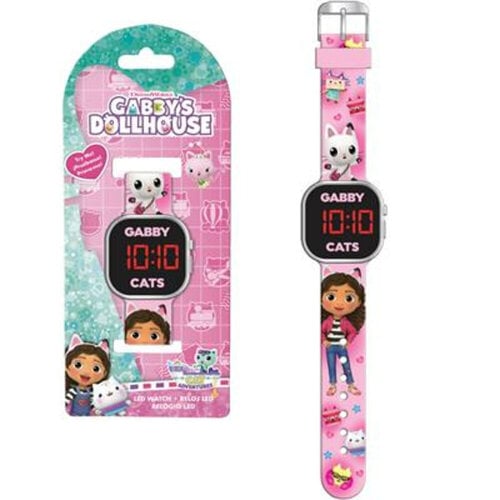 Gabby's Poppenhuis Gabby's Poppenhuis Led Horloge - Digitaal Gabby's Poppenhuis Gabby's Poppenhuis Led Horloge - Digitaal