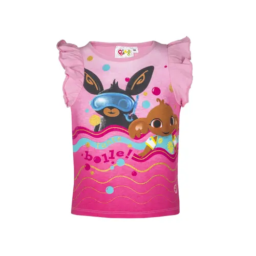 Bing Konijn Bing Konijn T-shirt - Maat 116 - Bing en Sula Bing Konijn Bing Konijn T-shirt - Maat 116 - Bing en Sula