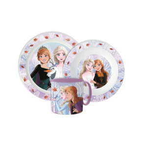 Frozen Disney Frozen Kinderservies met Mok - Magnetron Frozen Disney Frozen Kinderservies met Mok - Magnetron