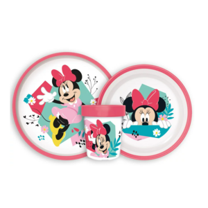 Minnie Mouse Minnie Mouse Kinderservies - Magnetron - Disney Minnie Mouse Minnie Mouse Kinderservies - Magnetron - Disney