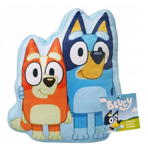 Bluey Bluey Knuffel Kussen - Bluey en Bingo Bluey Bluey Knuffel Kussen - Bluey en Bingo