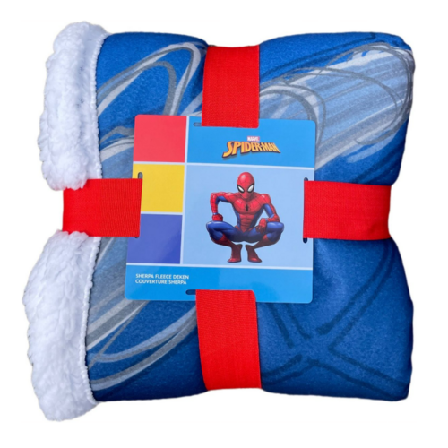 Spiderman Spideman Fleece Deken Sherpa - 100x150 cm - Marvel Spiderman Spideman Fleece Deken Sherpa - 100x150 cm - Marvel