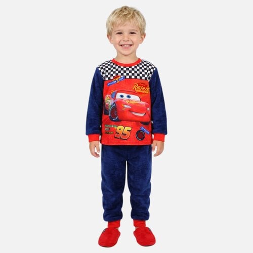 Cars Disney Cars Fleece Pyjama - Blauw Cars Disney Cars Fleece Pyjama - Blauw
