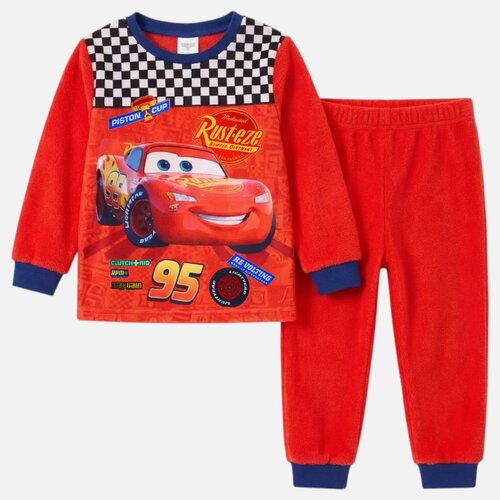 Cars Disney Cars Fleece Pyjama - Rood Cars Disney Cars Fleece Pyjama - Rood