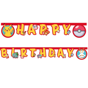 Pokemon Pokemon Letterslinger FSC - Happy Birthday Pokemon Pokemon Letterslinger FSC - Happy Birthday